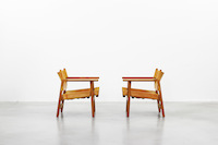 Lounge Chairs by Børge Mogensen for Fredericia