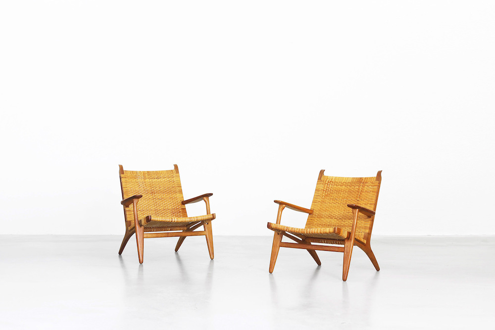 Lounge Chairs von Hans J. Wegner